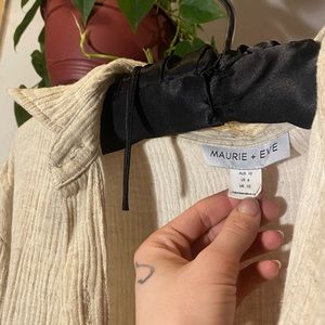 Maurie + eve gauze jumpsuit